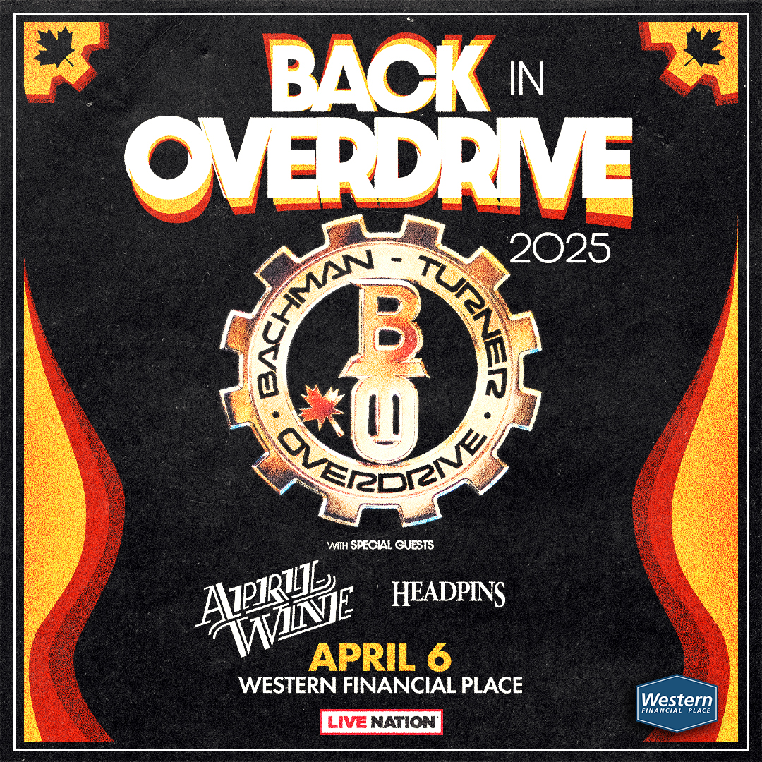 Image for BACK IN OVERDRIVE TOUR 2025